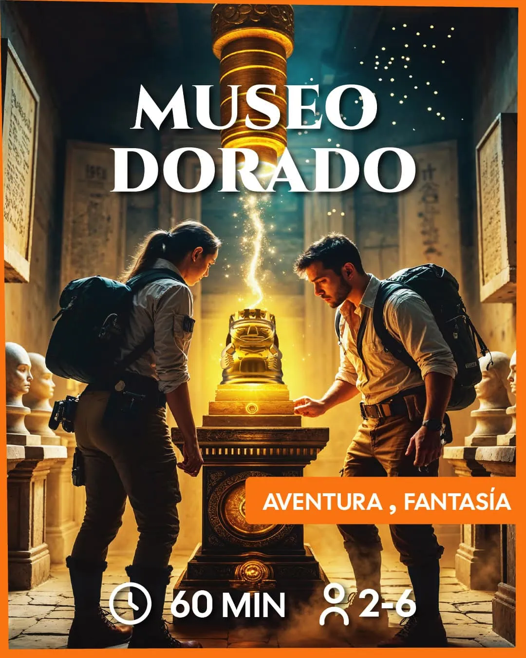 Museo Dorado sala de escape
